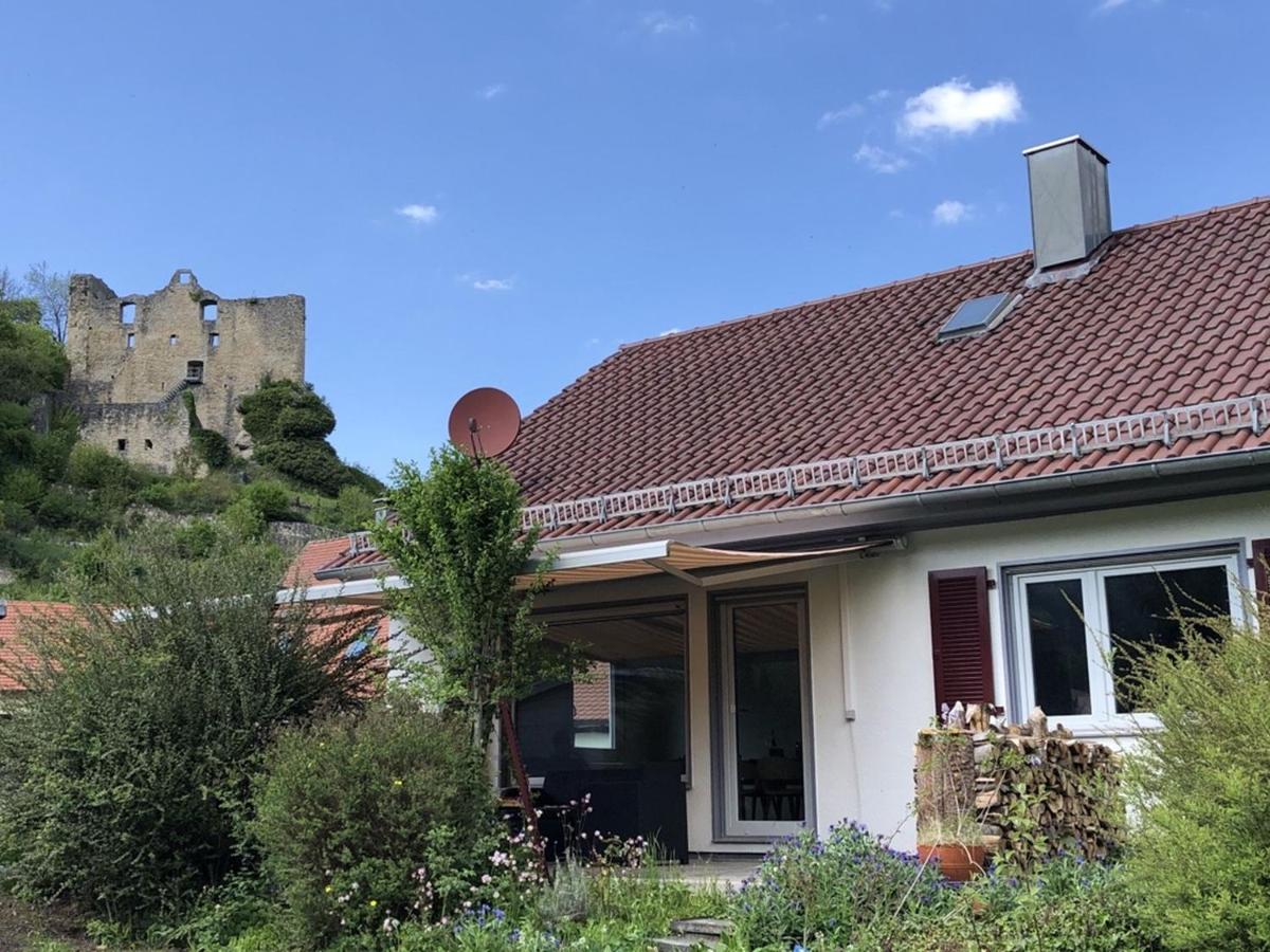 Ferienhaus Bibernest Münsingen Exteriör bild